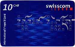 Carte Swisscom SC6 - face