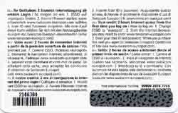 Carte Wlan EUSP1 - dos